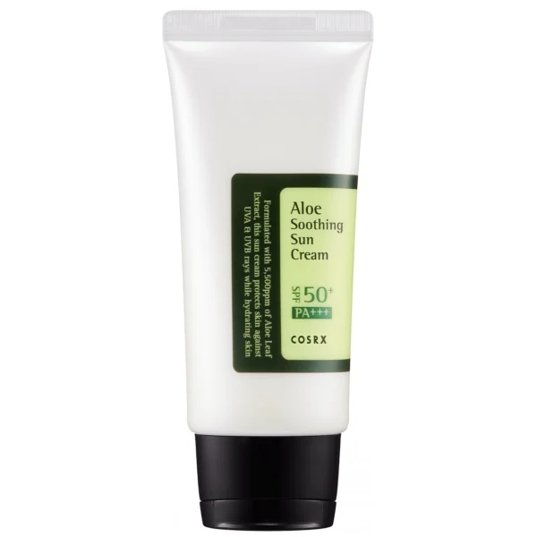 COSRX алоє сонцезахист COSRX Aloe Soothing Sun Cream SPF50 PA+++ сонцезахисний крем з алое 50 мл