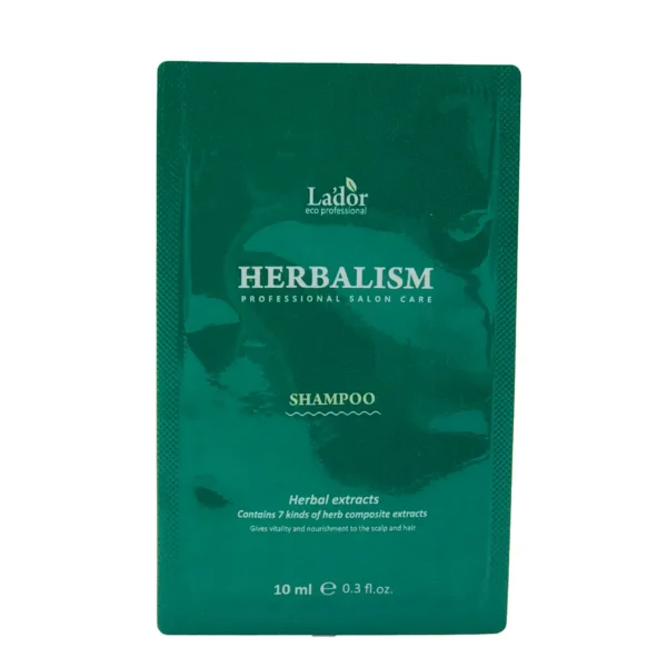 LADOR Herbalism Shampoo трав'яний шампунь проти випадіння волосся 10 мл