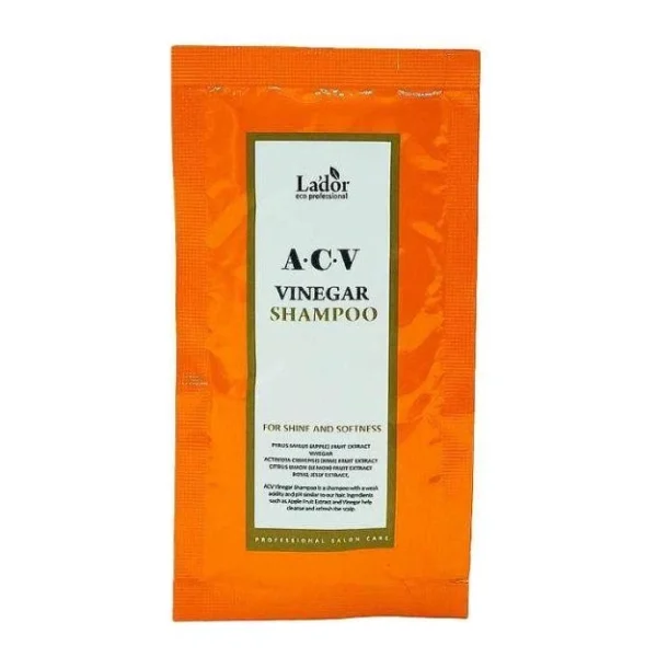 LADOR ACV Vinegar Shampoo глибокоочисний шампунь з яблуковим оцтом 10 мл
